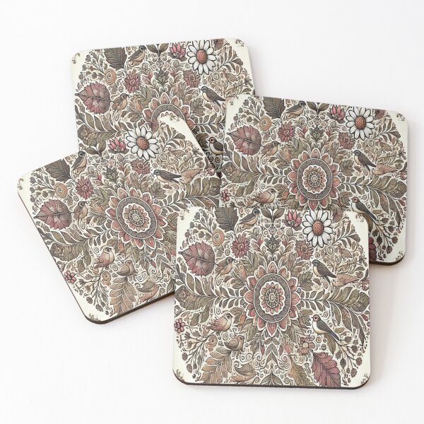 Item preview, Nature-Inspired Mandalas designed and sold by HarmonyArtVibes.