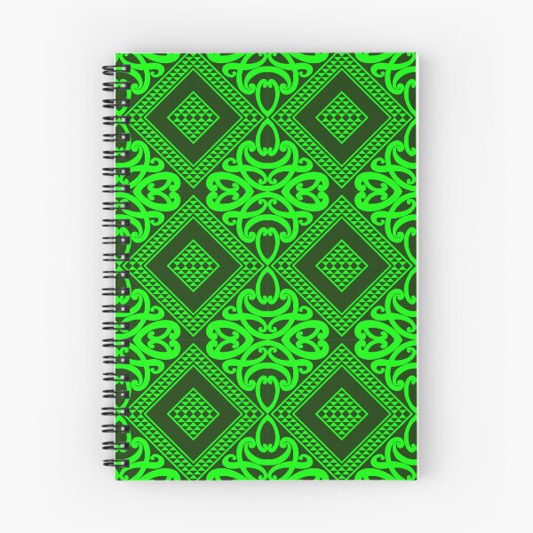 Item preview, Mana Maori - Bright Green Pattern Maori Design designed and sold by LifeIsHecktic.