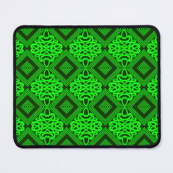 Item preview, Mana Maori - Bright Green Pattern Maori Design designed and sold by LifeIsHecktic.