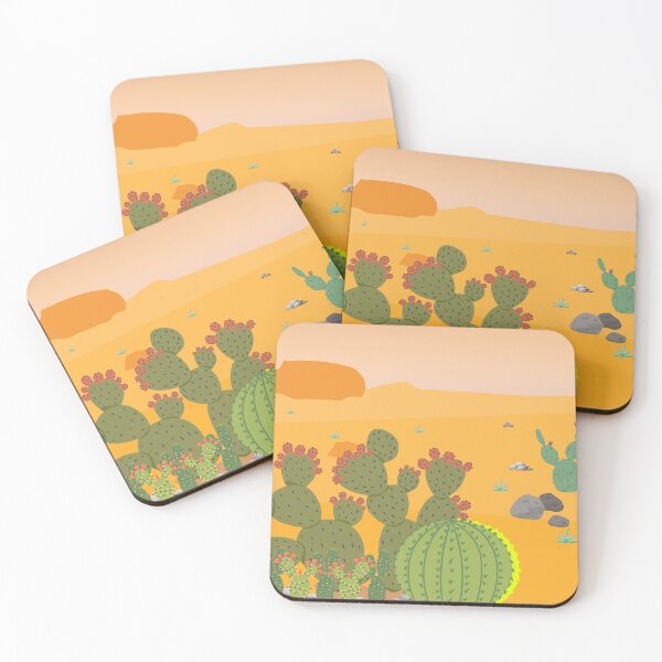 Item preview, Cactus in the desert designed and sold by BeginNShop.