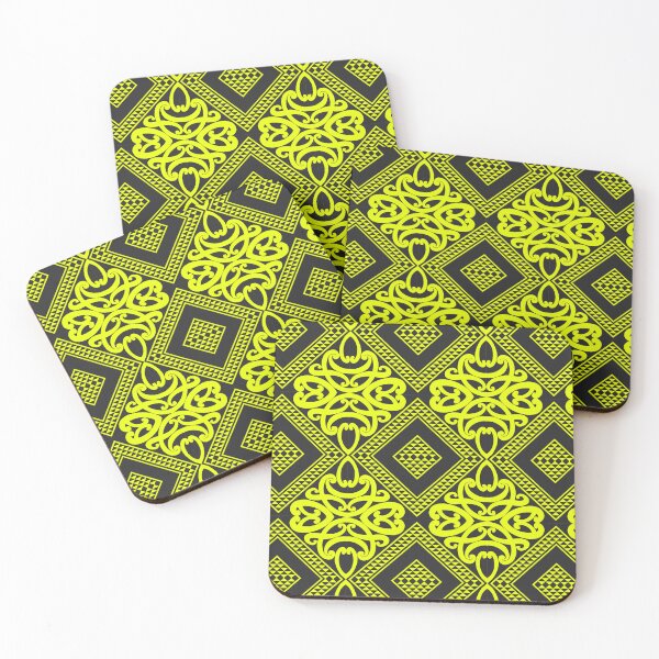 Item preview, Mana Maori - Yellow Pattern Maori Design designed and sold by LifeIsHecktic.