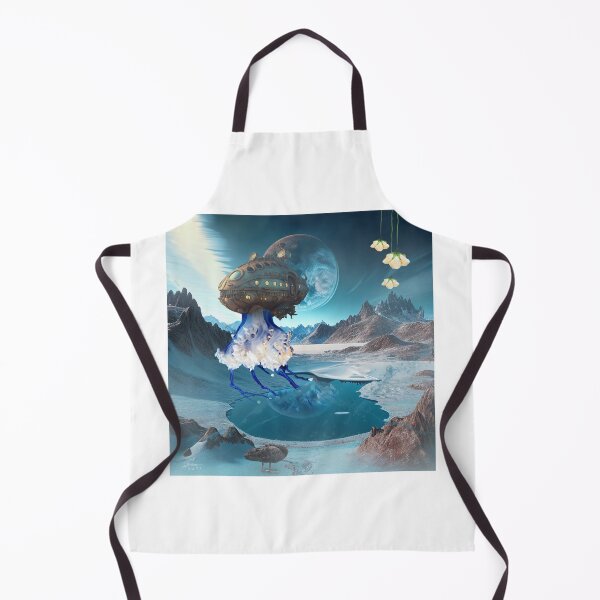 Item preview, Planet of the Blue Lakes designed and sold by CryptoLadyGabi.