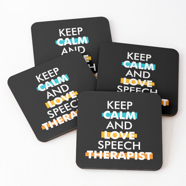 Item preview, "Keep Calm and Love Speech Therapist - Speech Therapy SLP Gifts & Appreciation" designed and sold by artworkathome.