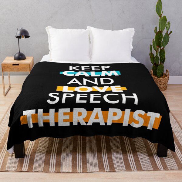 Item preview, "Keep Calm and Love Speech Therapist - Speech Therapy SLP Gifts & Appreciation" designed and sold by artworkathome.