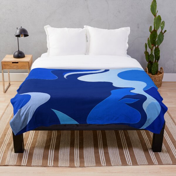 Item preview, Abstract Blue Contours designed and sold by alex-yars.
