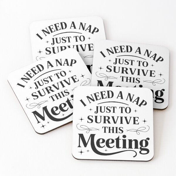 Item preview, Meeting Survival Mode On designed and sold by BILZAG.