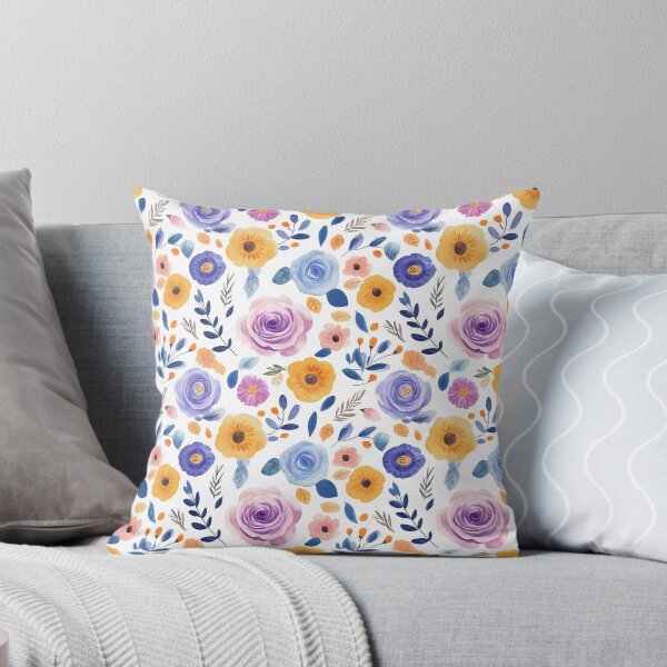 Item preview, Watercolor Wildflowers - Hand-Painted Floral Pattern for Nature Lovers designed and sold by MindFulStudios.