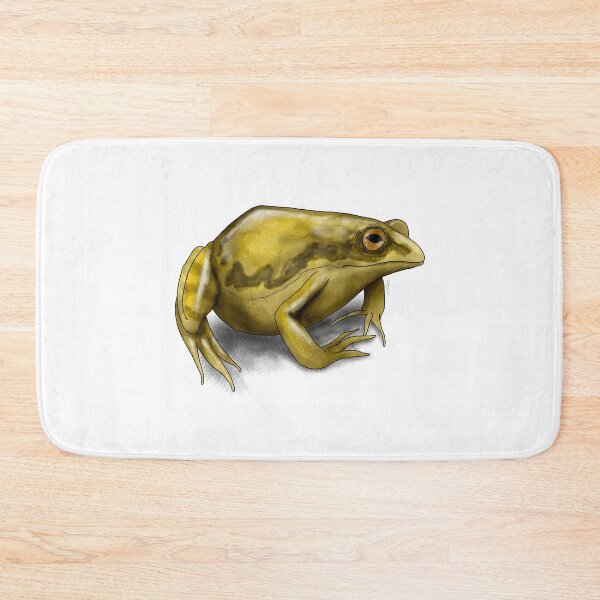 Item preview, Green frog illustrated with many nuances designed and sold by lucamendieta.