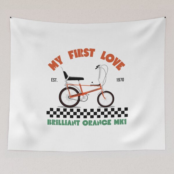 Item preview, Retro Raleigh Chopper Range - 1970 Brilliant Orange MK1 designed and sold by EatMyDust-Bike.