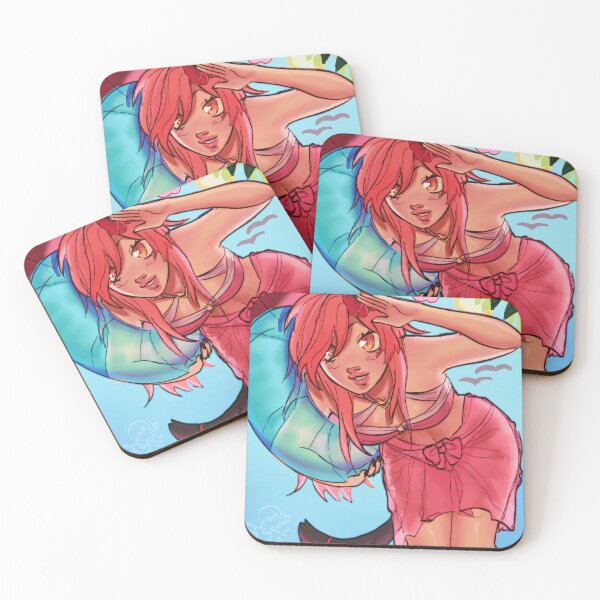 Artikelvorschau, Sommerstrand Aphmau Charakter Kawaii Chan entworfen und verkauft von quinnsquid.