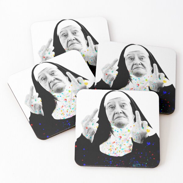 Item preview, Unconventional Nun designed and sold by blackink-design.