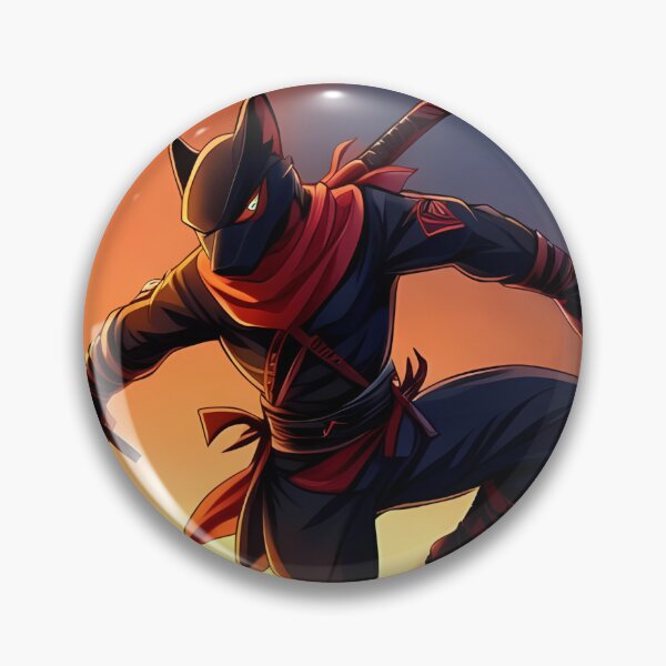 Aperçu de l'œuvre Fox Samurai sword art  créée et vendue par PixelPrintPH.