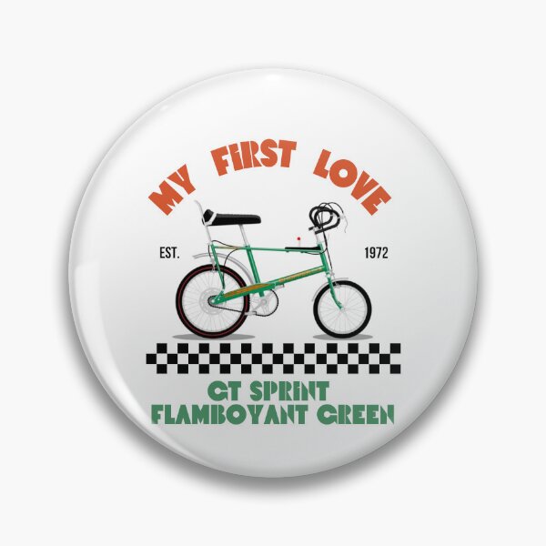 Item preview, Retro Raleigh Chopper Range - 1972 GT Sprint Flamboyant Green designed and sold by EatMyDust-Bike.