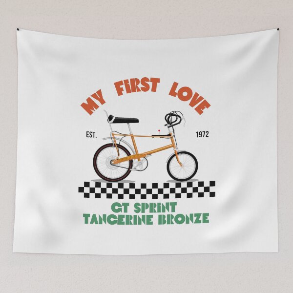 Item preview, Retro Raleigh Chopper Range - 1972 GT Sprint Tangerine Bronze designed and sold by EatMyDust-Bike.