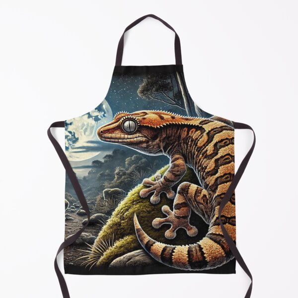 Item preview, Moonlit Gargoyle Gecko from New Caledonia Illustration designed and sold by NocturnalNook.