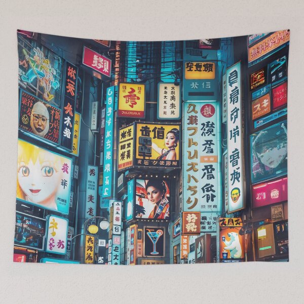 Artikelvorschau, Cyberpunk Tokio 10 entworfen und verkauft von Michael Capparelli.
