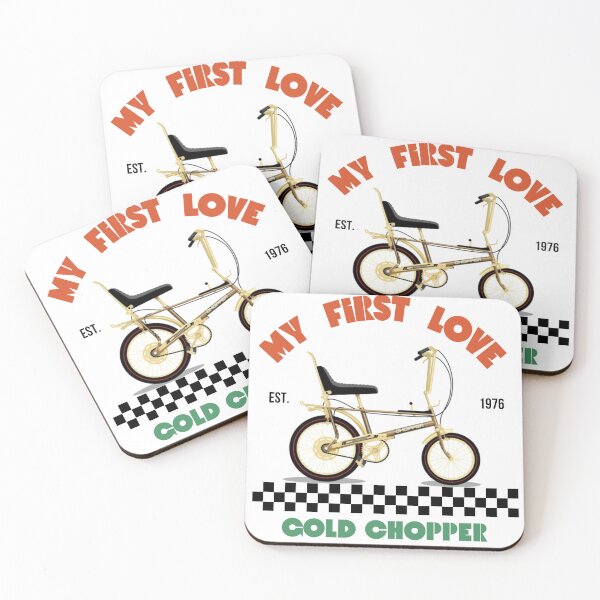 Item preview, Retro Raleigh Chopper Range - 1976 Gold Chopper designed and sold by EatMyDust-Bike.