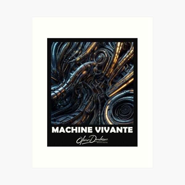 Aperçu de l'œuvre Machine vivante 2 créée et vendue par olivier duchossoir.
