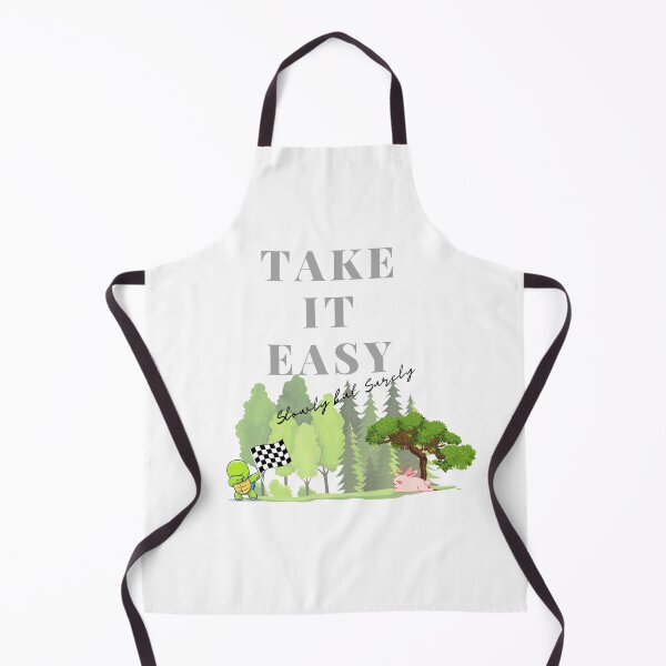 Item preview, Take It Easy Slowly But Surely Cute and Adorable Lazy Green Turtle designed and sold by FreeStyleTrend.