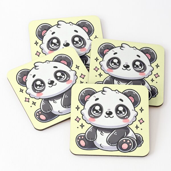 Item preview, CUTE KAWAII PANDA designed and sold by Moonlit-Magic.