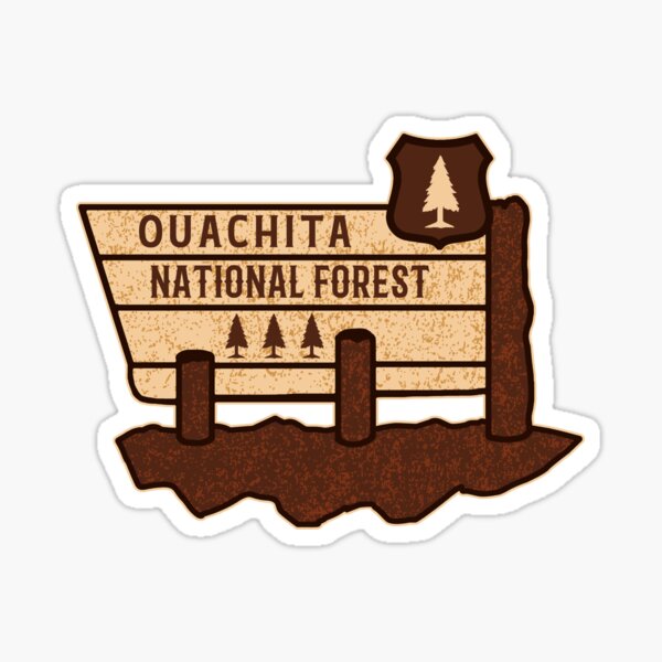 Ouachita National Forest Sticker