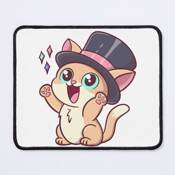 Item preview, cartoon cat performing magic designed and sold by Faristaputra.