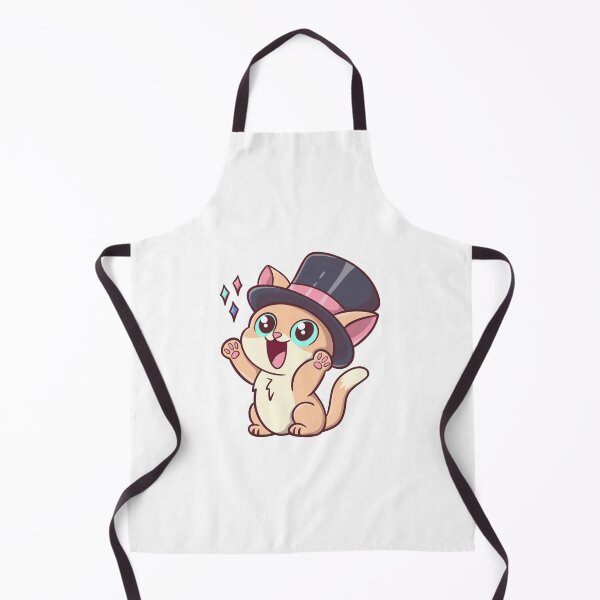 Item preview, cartoon cat performing magic designed and sold by Faristaputra.