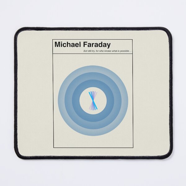 Item preview, Michael Faraday Physics  Minimalist Abstract Art Design designed and sold by kakarikihill.