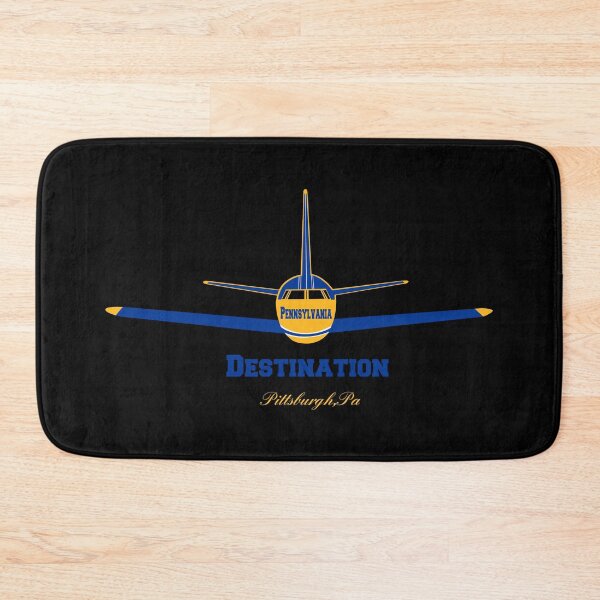 Item preview, Destination Pittsburgh Pennsylvania PA Airplane Airport Logo designed and sold by Lartheviking.
