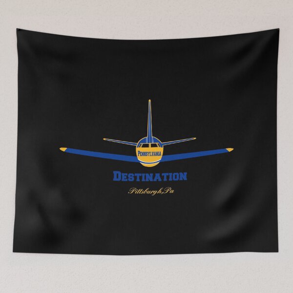 Item preview, Destination Pittsburgh Pennsylvania PA Airplane Airport Logo  designed and sold by Lartheviking.