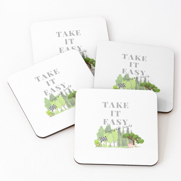 Item preview, Take It Easy Slowly But Surely Cute and Adorable Lazy Green Turtle designed and sold by FreeStyleTrend.