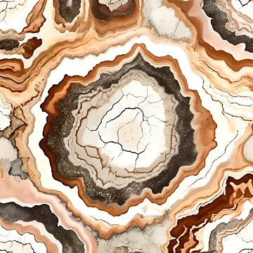 Artwork thumbnail, Rustic Earth Geode Pattern by BirdsnStuff