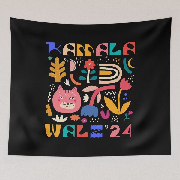 Item preview, Harris Walz 2024 - Cat Ladies For Kamala Walz designed and sold by vestalshop.