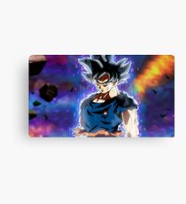 Goku Ultra Instinct - Doctrina egoista Canvas Print