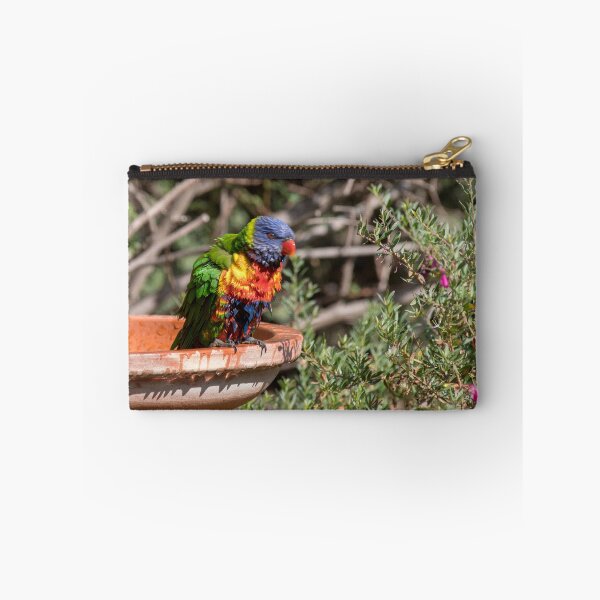 Item preview, Hot day Parrot Bathing, now to dry Out Leith Park 20180125 2145  designed and sold by Fred Mitchell.