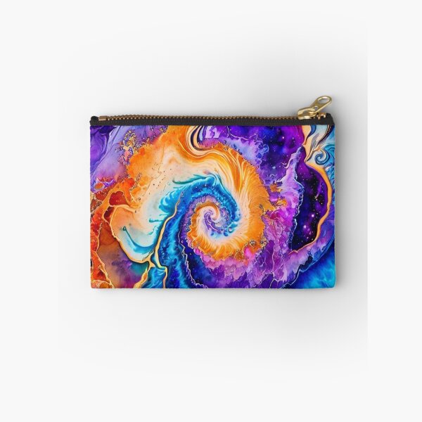 Item preview, Bold Cosmic Geode Swil Watercolor designed and sold by BirdsnStuff.