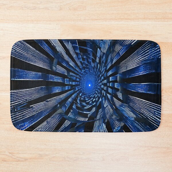 Item preview, FUTURISTIC PASSAGE III - tunnel-like structure illuminated with vibrant light. designed and sold by Atmosferica.
