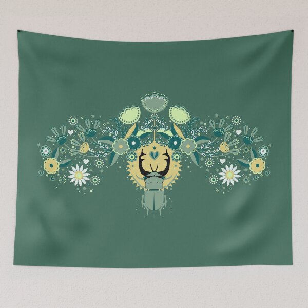 Item preview, Rhinoceros beetle, Yellow-green version designed and sold by Alex  Blud.