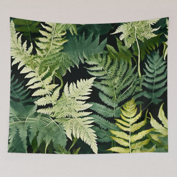 Item preview, Green Botanical Imprint Pattern designed and sold by BirdsnStuff.