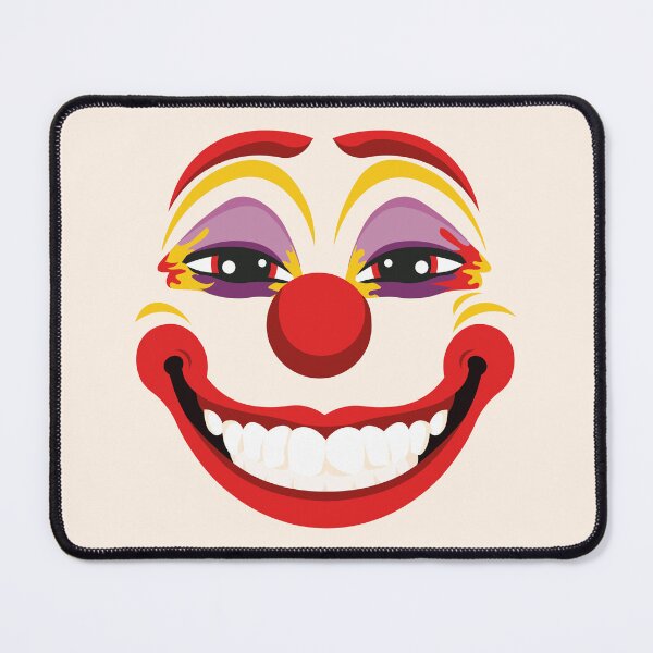 Item preview, Crazy evil clown smile face designed and sold by Art-of-Rory.