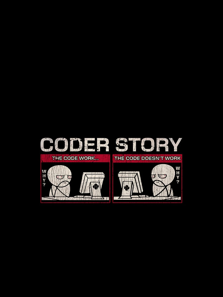 Thumbnail 4 of 4, iPhone Case, Meme Programmer - Code Works Why Computer Science designed and sold by UnlimiteeLLC.