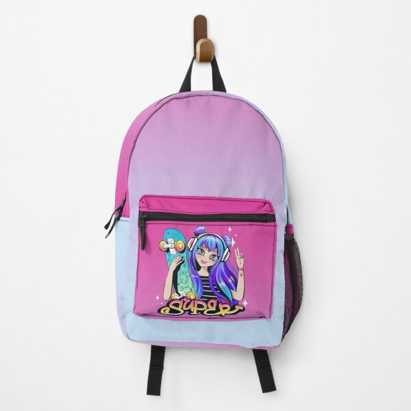 Item preview, Anime Skate Girl, Skateboarding Girl, Skate, Sk8 designed and sold by Skateboard-Art.
