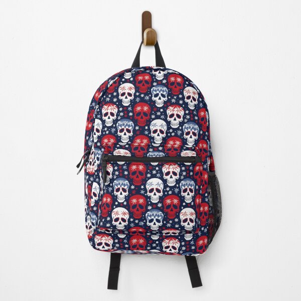 Item preview, Red White and Blue Skulls designed and sold by thewandswant.
