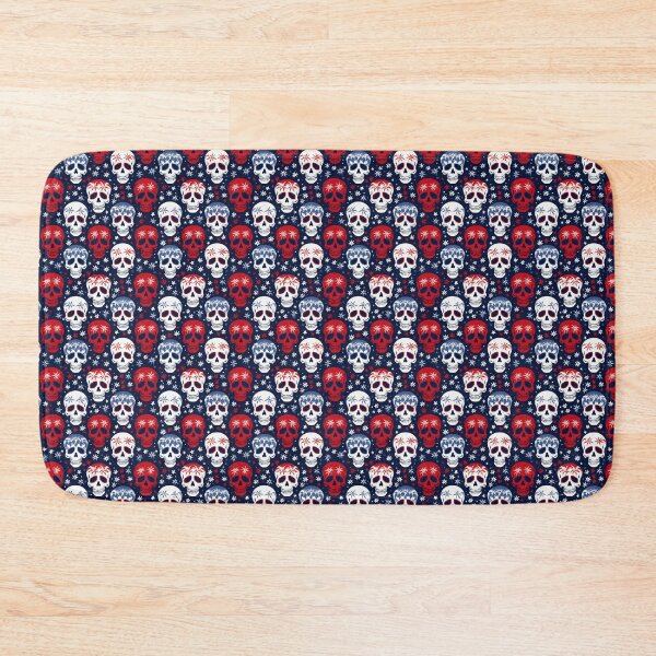 Item preview, Red White and Blue Skulls designed and sold by thewandswant.