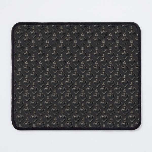 Item preview, Seamless Pattern Black Hearts designed and sold by thewandswant.