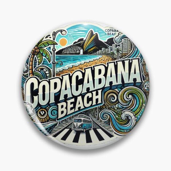 Item preview, Copacabana Beach designed and sold by ChicClicker.