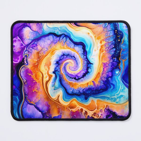 Item preview, Bold Cosmic Geode Swil Watercolor designed and sold by BirdsnStuff.