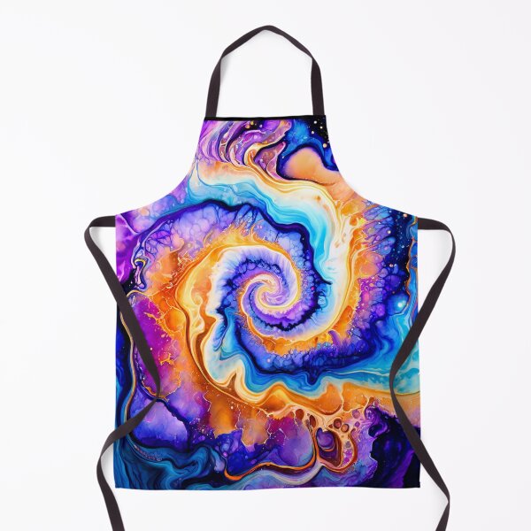 Item preview, Bold Cosmic Geode Swil Watercolor designed and sold by BirdsnStuff.