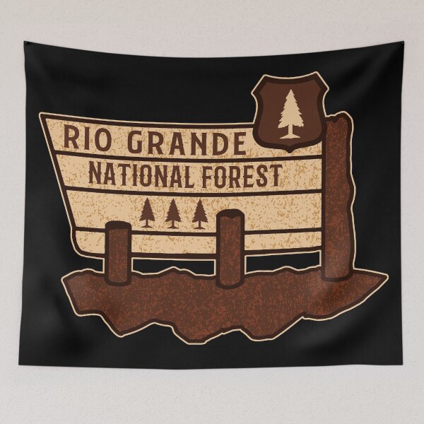 Item preview, Rio Grande National Forest designed and sold by Nature-Book.
