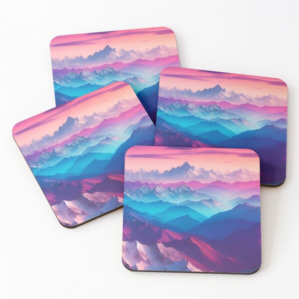 Item preview, High colorful mountains designed and sold by mahmoudfarrag.